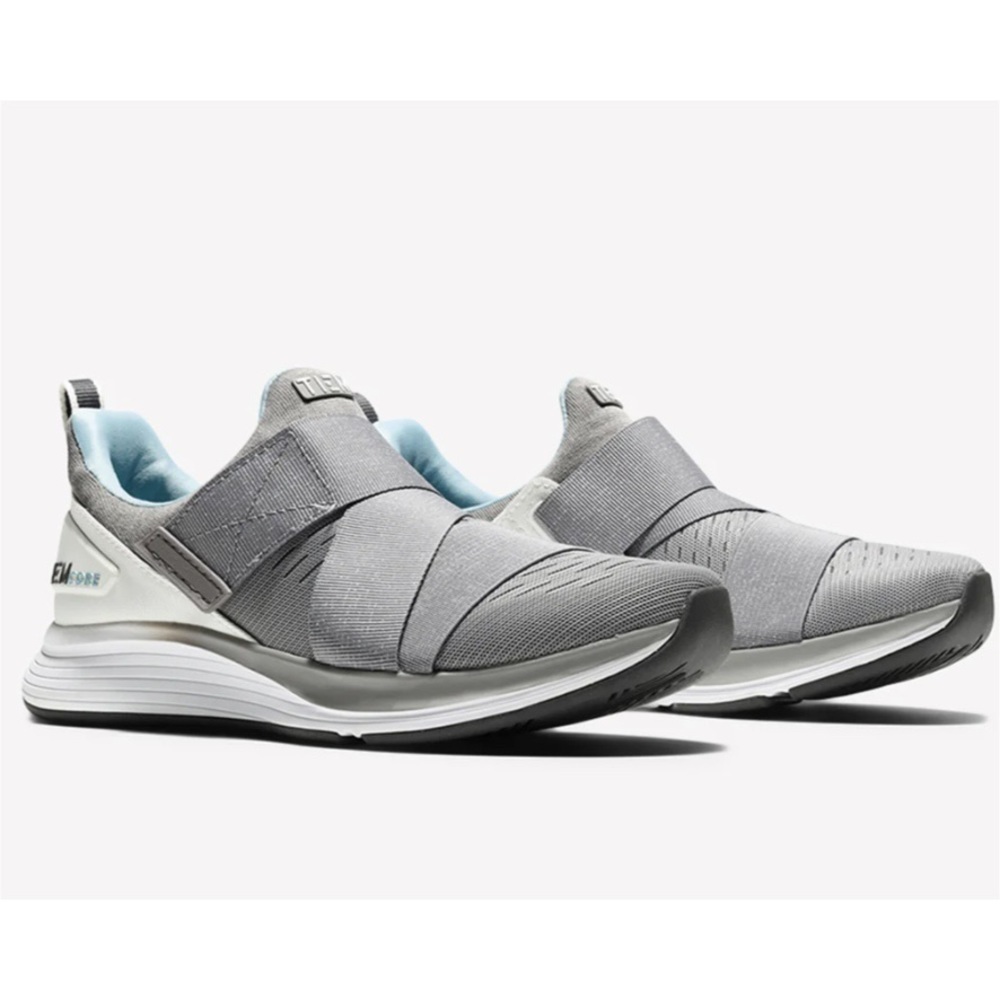 Tiem Core Latus Cloud Gray Training Sneakers Size 8.5
